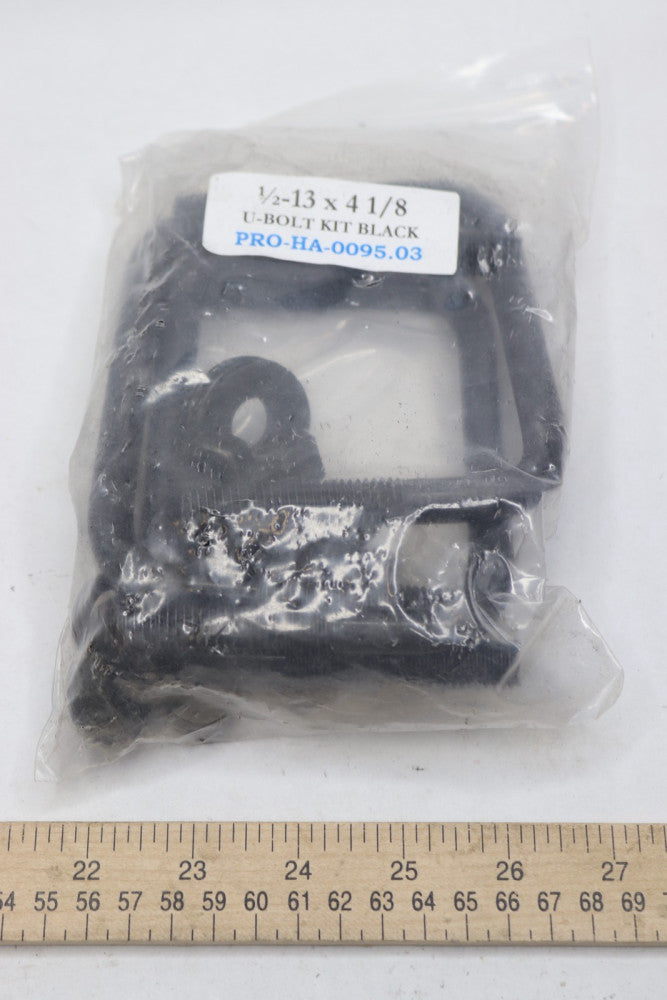 U-Bolt Kit Black 1/2"-13 x 4-1/8" PRO-HA-0095.03