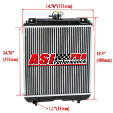 RC411-42300 Excavator Radiator for Kubota KX91-3 KX91-3S KX91-3S2 U35-S2 U35-3