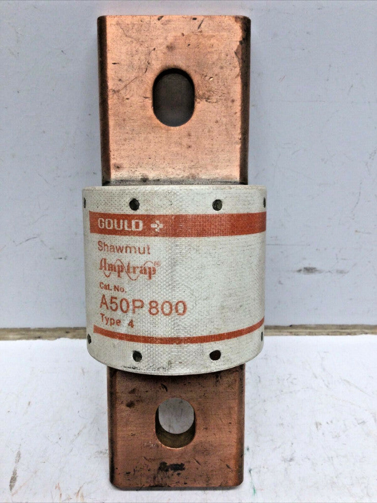 GOULD Ferraz Shawmut A50P 800 Amp A50P800 Fuse Bussmann FWH Type 4, 500VAC