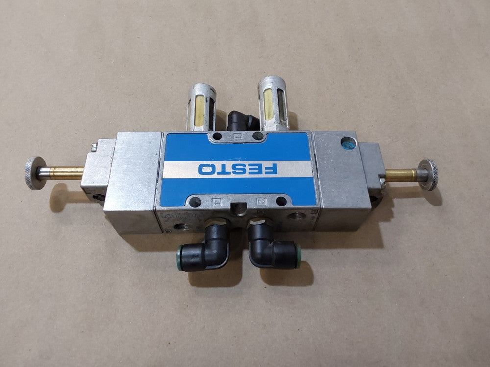 Festo MFH-5/3G-1/4B Pneumatic Solenoid Valve 10 Bar 145 PSI