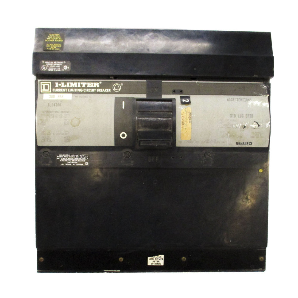 SQUARE D IL34300 480V 300A UNMP