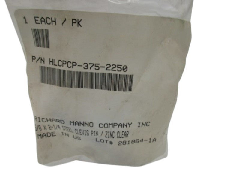RICHARD MANNO HLCPCP-375-2250 DOWEL PIN NSMP