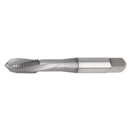 Widia Gt905094 Spiral Flute Tap, 1/4"-20, Plug, Unc, 3 Flutes, Ticn