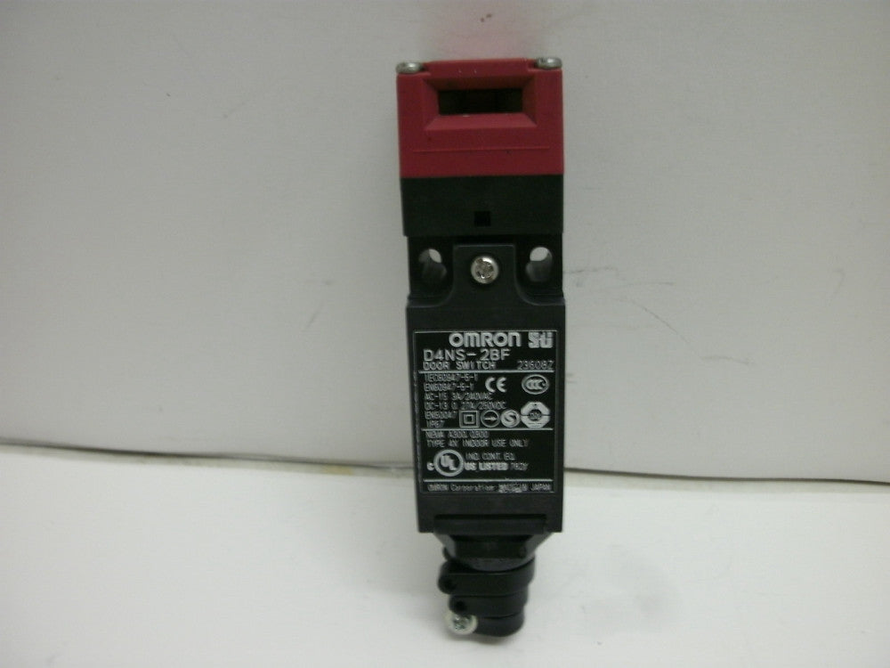 OMRON D4NS-2BF DOOR SWITCH AC-15 3 AMP 240VAC DC-13 0.27A 250VDC 23608Z IP67
