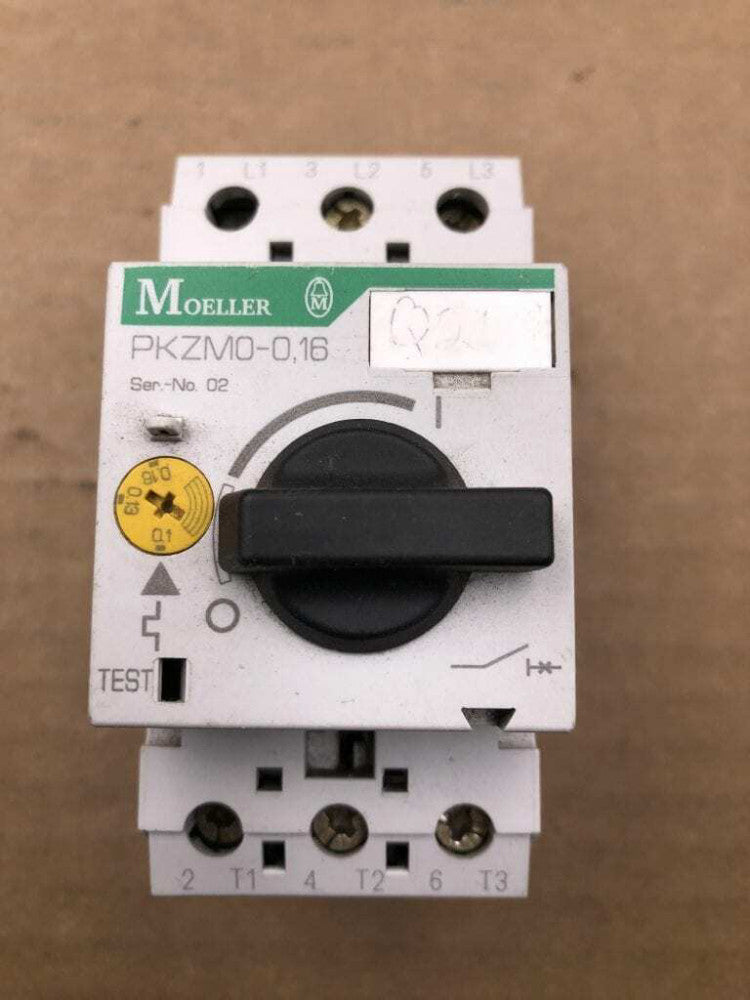 Moeller PKZM0-0.16 Manual Motor Starter 1/2HP 115/200/230/460/575V