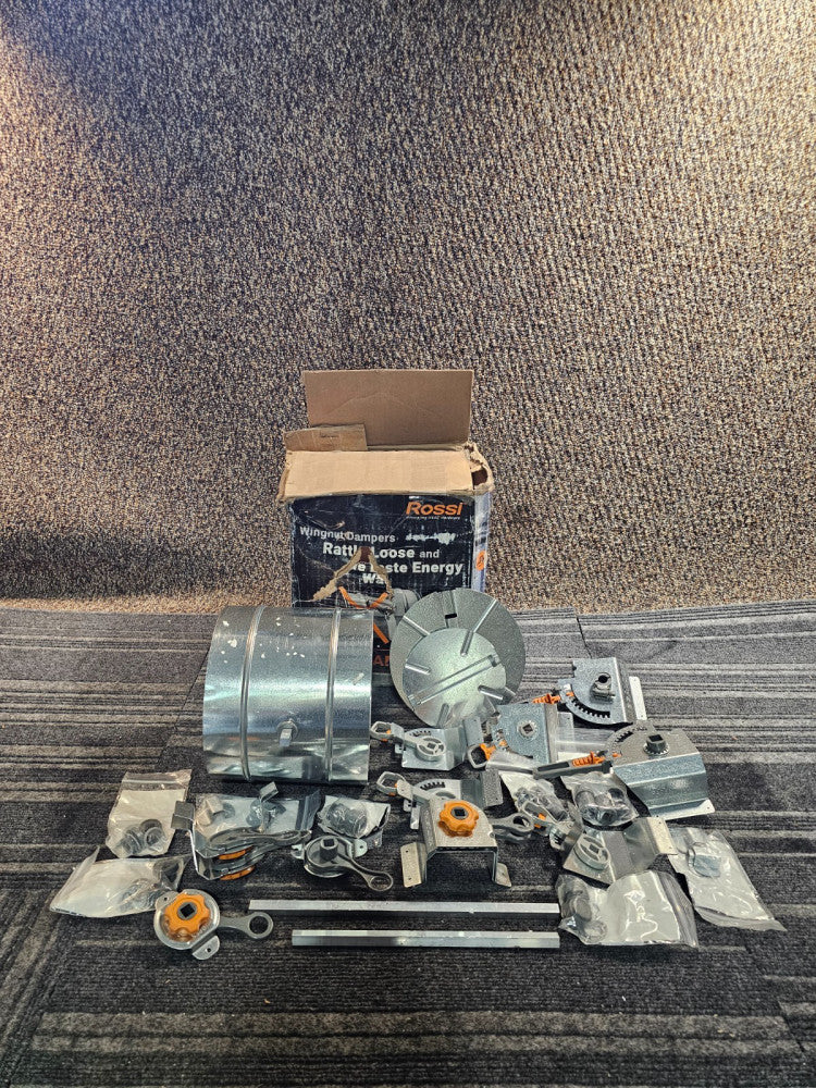 Rossi HVAC Duct Hardware Everlock, Megalock, Twistlock Blades Bushings Carlisle