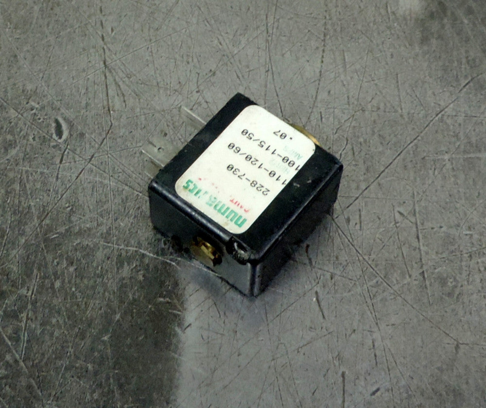 Numatics 228-730 Solenoid Coil 100-120/60 110-115/50 .07 Amps