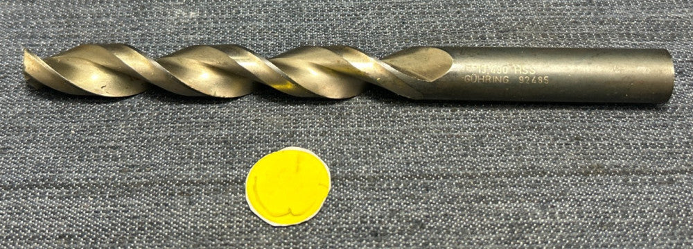 GUHRING 2 FLUTE DRILL BIT HSS 13.490 92485