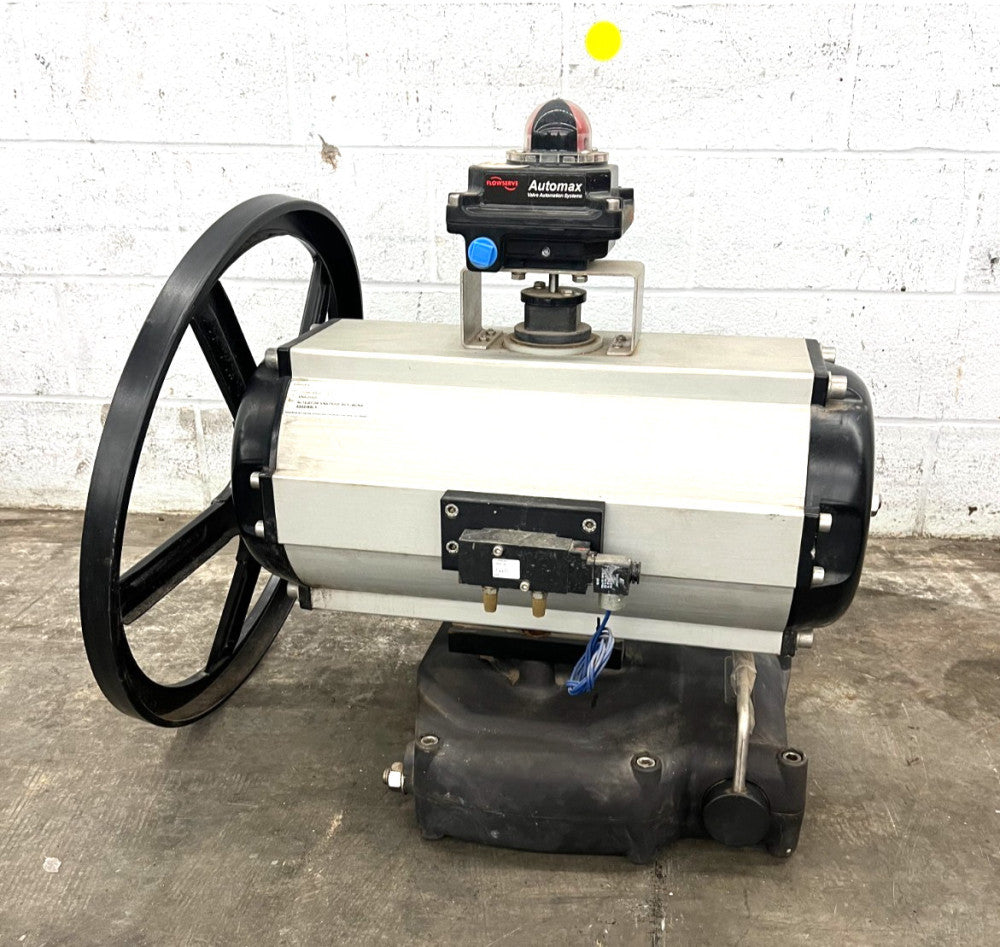 FLOWSERVE AUTOMAX VALVE AUTOMATION SYSTEMS SNA250D PNEUMATIC VALVE ACTUATOR/BUNA