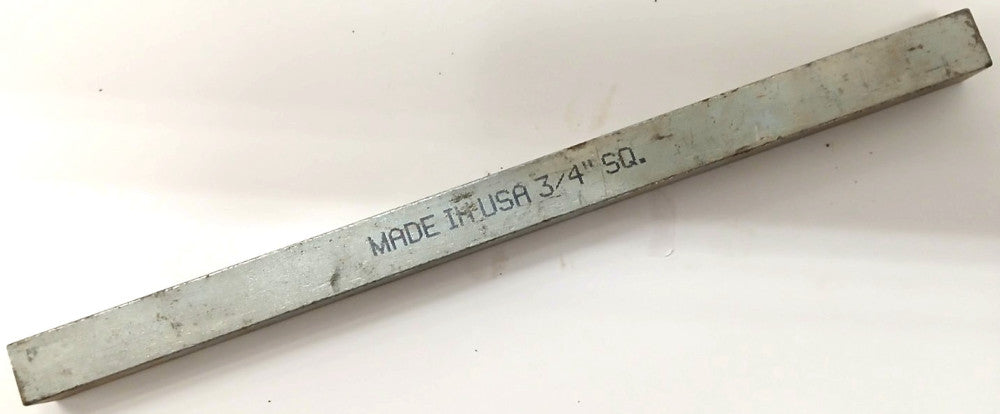 LATHE SQUARE TOOL BIT 3/4" SQUARE 12" X 3/4" X 3/4" HIGH SPEED STEEL