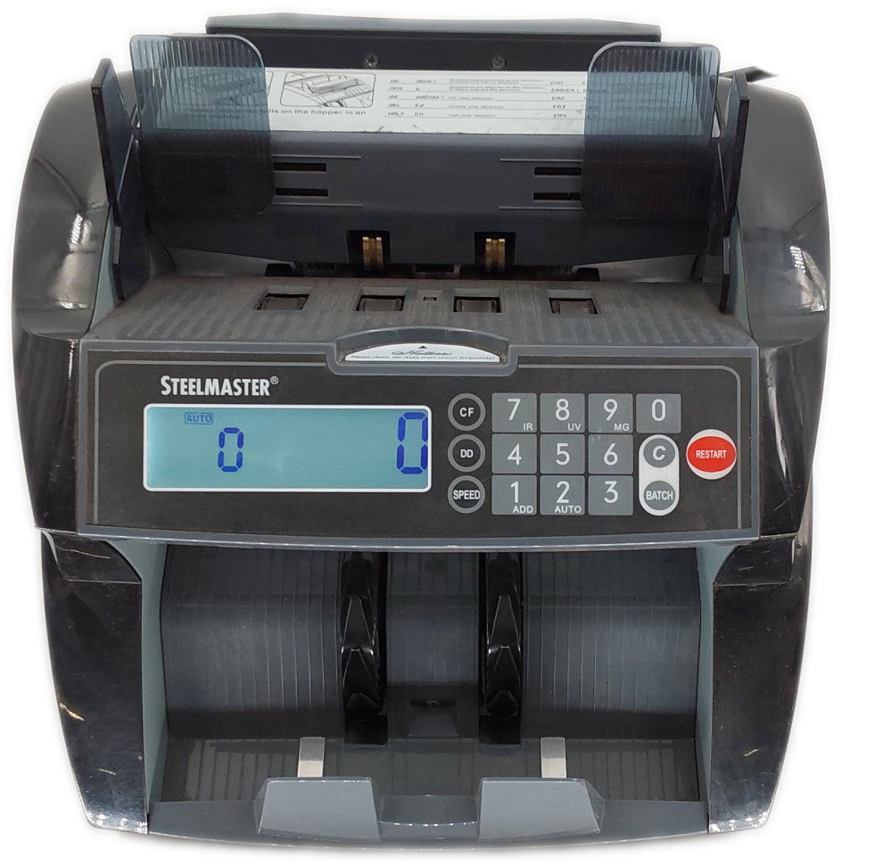 STEELMASTER 4850 Premium Currency Counter Front-Loading Used Good