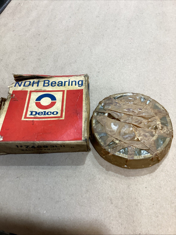Delco NDH 3L11 Z4993L11 2 1/8" ID 3½" OD DEEP GROOVE BALL BEARING NEW (Open Box)