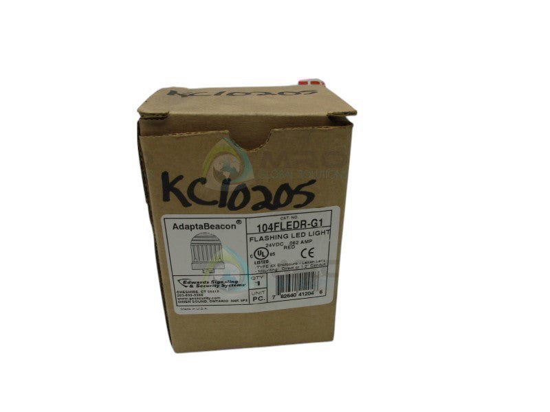 EDWARDS 104FLEDR-G1 FLASHING LED LIGHT NSMP