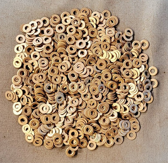 FLAT WASHER M4 (LOT OF 780)