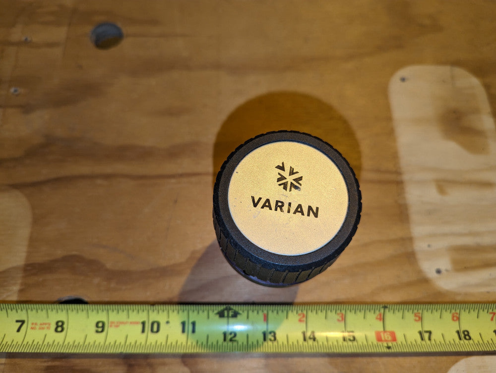 Varian Manual Vacuum Valve Knob Actuator KNOB/PLUNGER ONLY