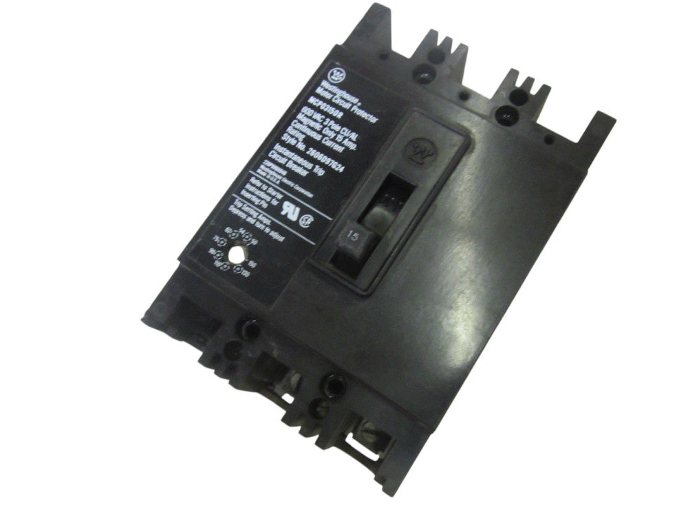 WESTINGHOUSE MCP03150R CIRCUIT BREAKER 15AMPS UNMP