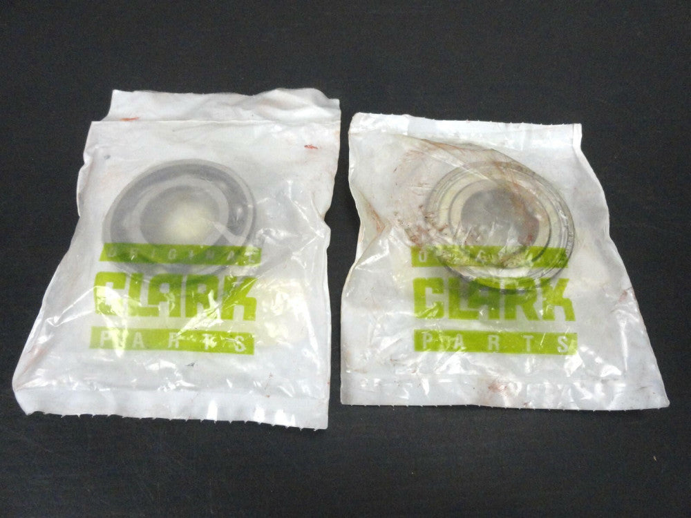 LOT OF 2- Genuine Clark SINGLE ROW BALL BEARING -PN: 654301 (NEW in FACTORY BAG)