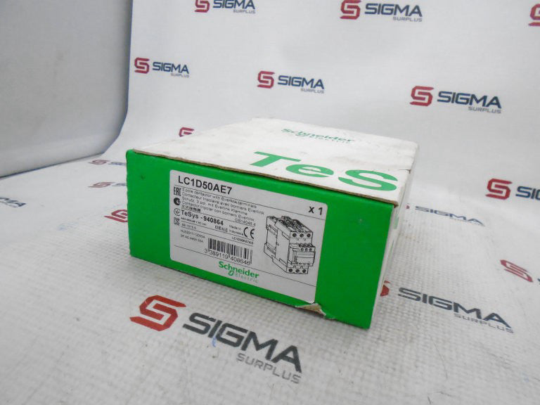 SCHNEIDER ELECTRIC LC1D50AE7 CONTACTOR NEW