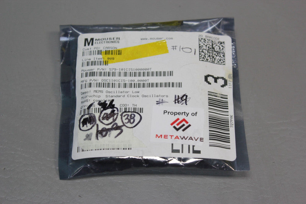 Microchip DSC1101CI5-100.0000T STANDARD CLOCK OSCILLATORS QTY 38