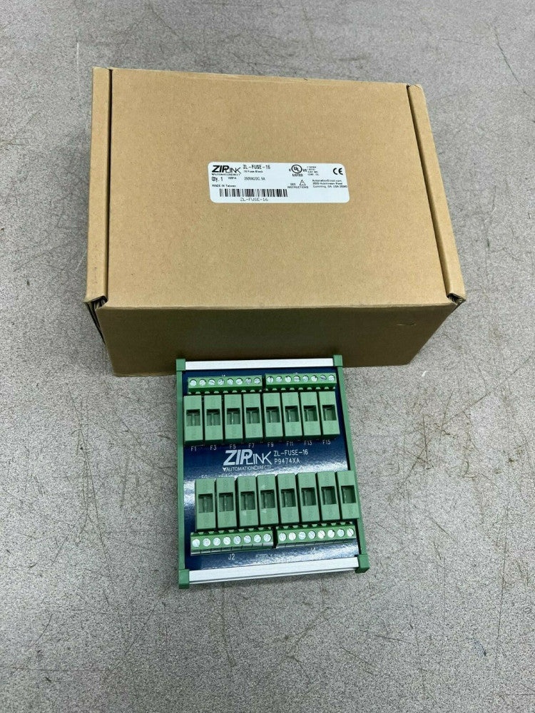 NEW IN BOX ZIPLINK 168FA FUSE BLOCK ZL-FUSE-16