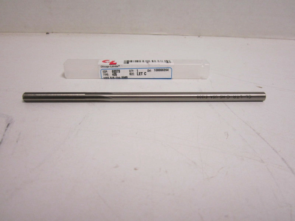 Cleveland (60373) (.2420) x 6" x 1-1/2" Letter C Chucking Reamer New