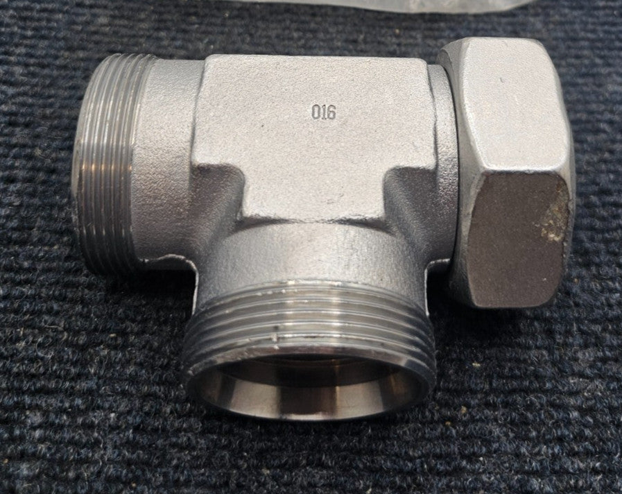 Hansa-Flex XVELONW40HL Connector Stud - Tube outer Ø 42 mm OR 38.0 x 2.5