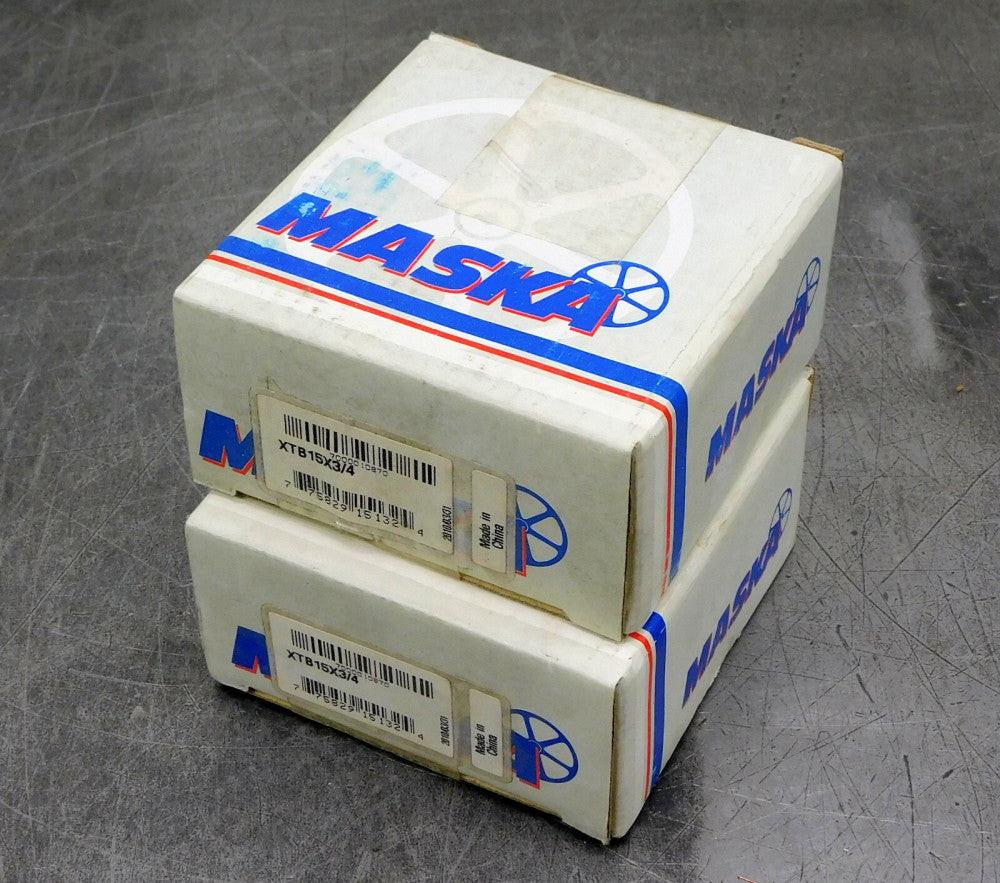Maska XTB15x3/4 Pulley Bushing Sheave 3/4" Bore Lot of Two (2)