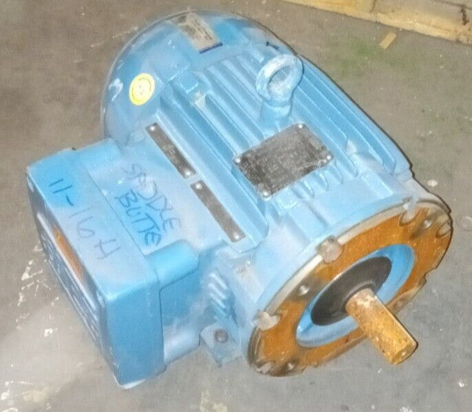 WEG 00536X13E184TC 5 HP HAZ-LOC MOTOR 208-230/460 VAC 3Ø 3505 RPM 184TC TEFC-XP
