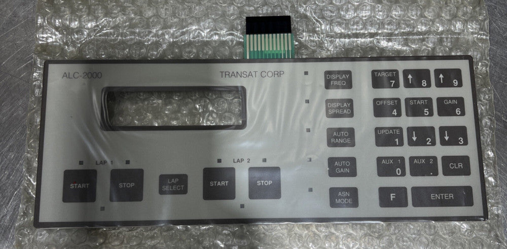 Sansei Showa Keypad Membrane for ALC-2000 TRANSAT Corp Nos Surplus