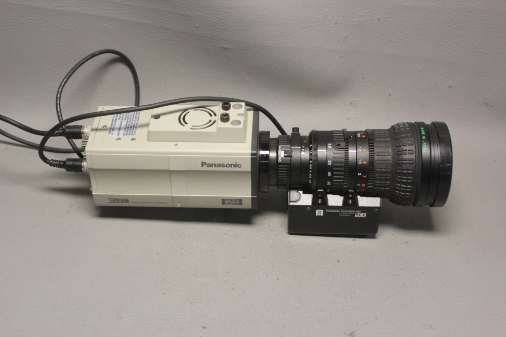 PANASONIC 3 CCD CONVERTIBLE CAMERA W/ FUJINON TV LENS AW-E860 (AW-E860NY01)
