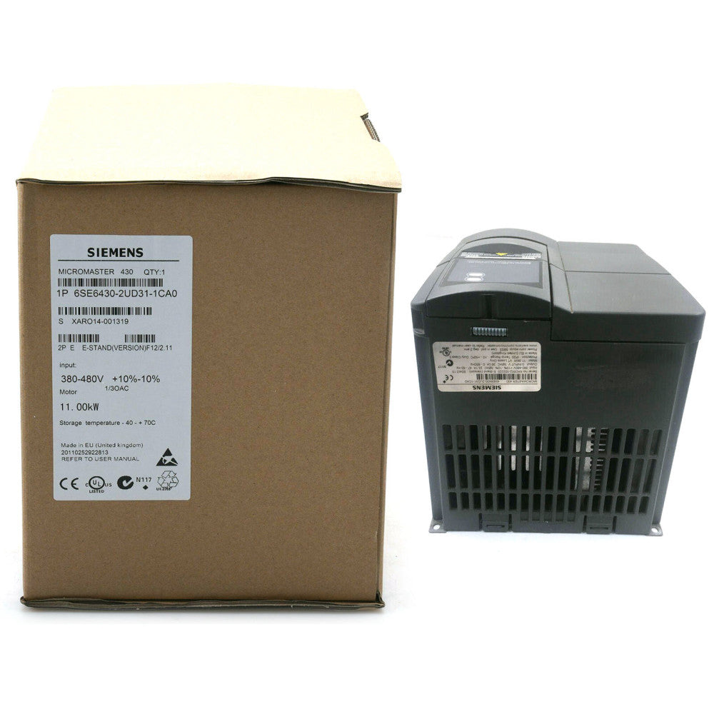 SIEMENS 6SE6430-2UD31-1CA0 FREQUENCY INVERTER DRIVE PLC MODULE NEW