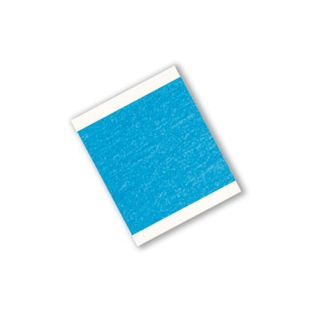 Zoro Select Uv14 Painter's Tape, 1 1/2 In W X 1 1/2 In L, 4.8 Mil Thick, Blue,
