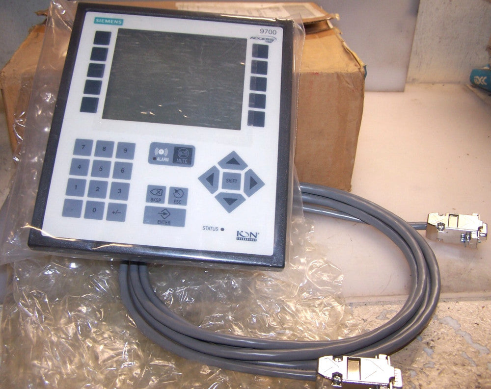 New Siemens 9700 Access Power Meter 97 Display Unit ION Technology