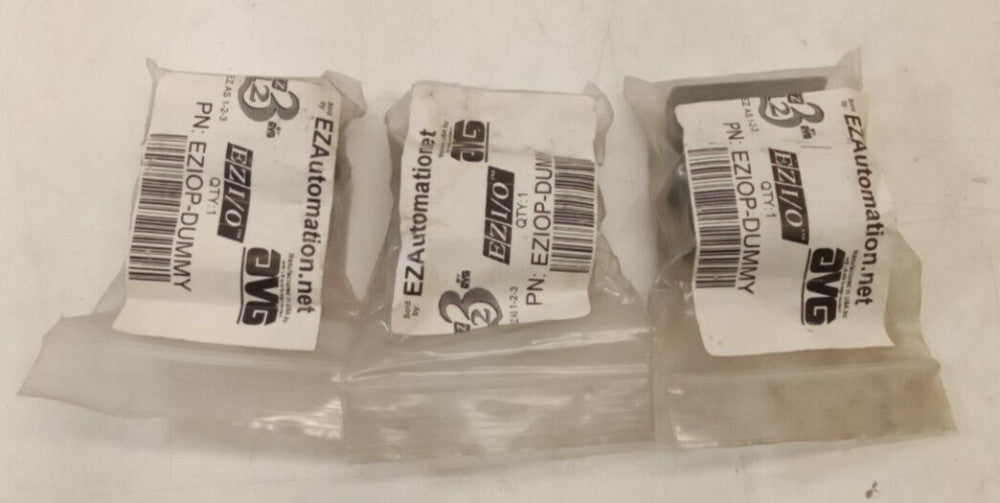 EZAutomation AVG EZ I/O Dummy EZIOP-DUMMY (Lot of 3)