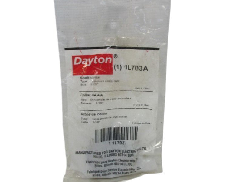 DAYTON 1L703A SHAFT COLLAR NSMP