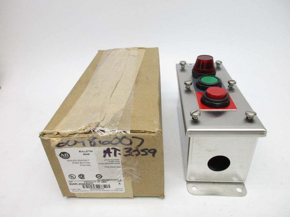 ALLEN BRADLEY 800R-2HAR4TL SER. A (BR/WH) NSMP