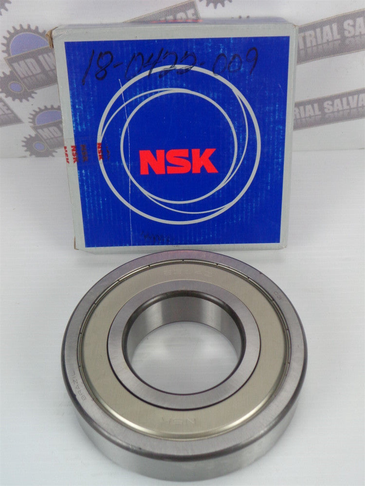 NSK Bearings 6314ZZC3E Radial/Deep Groove Ball Bearing - Round Bore (NEW in BOX)