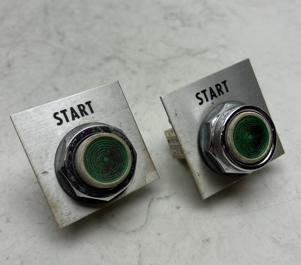 2 Pack Square D Green Start Pushbutton 9001 KA-2 Contact Block Heavy Duty See G