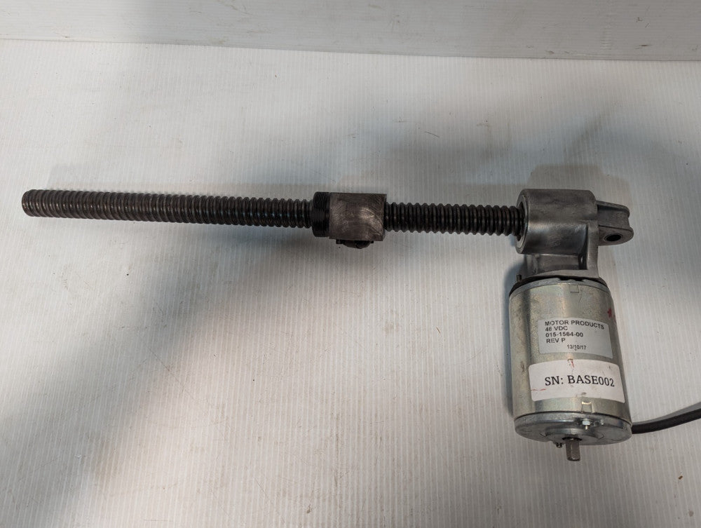 Base Actuator Kit with Motor Part, 015-1564-00, Rev P