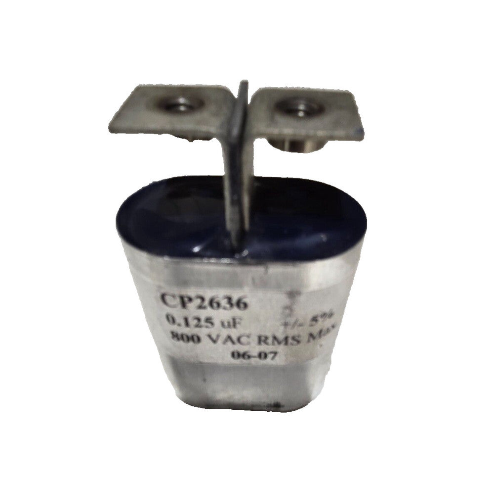 Enercon Oil Capacitor CP2636 0.125 uF 800 VAC