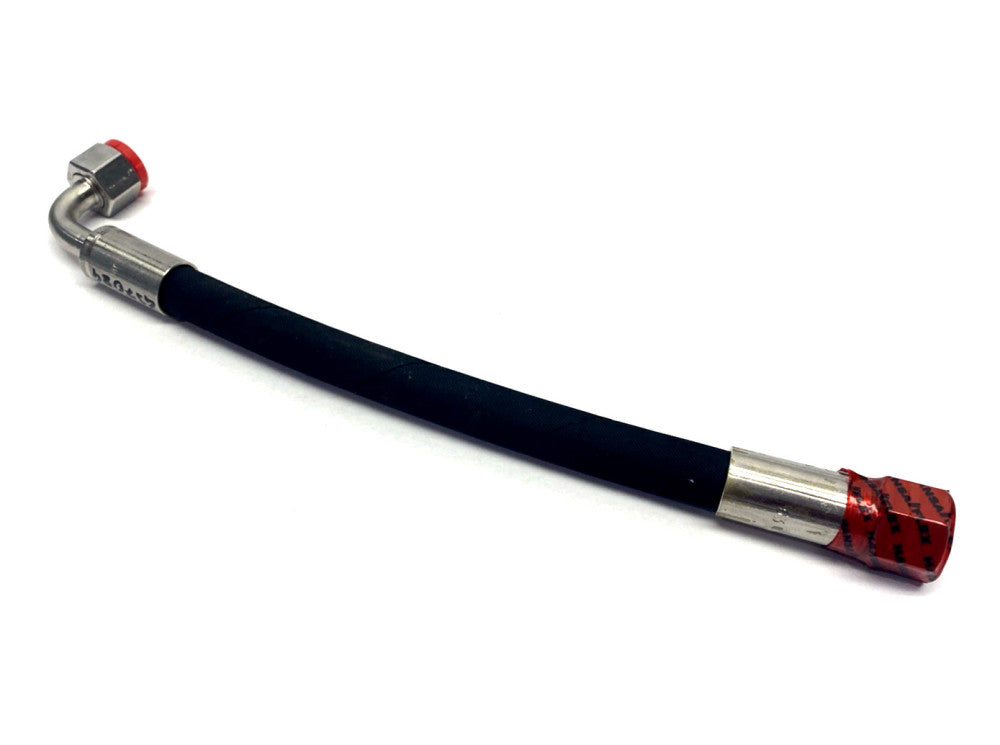 H-KON 437084 Short Hydraulic Hose w/ 90 Deg. Fitting 1' Long 63 Bar PH71-516013