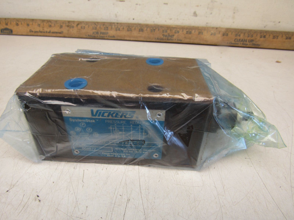 VICKERS DGMX2-5-PA-FW-E-S-30 PRESSURE REDUCING VALVE Systemstak NEW NO BOX M/O!!