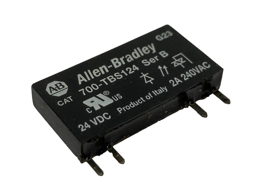 Allen Bradley 700-TBS124 Ser B Solid State Relay 24VDC 2A 240VAC