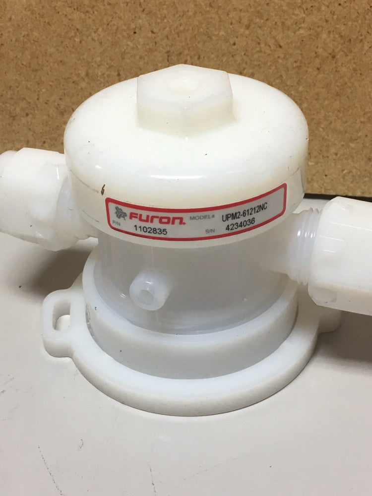 Furon High Purity Diaphragm Valve UPM2-61212NC 3/4"