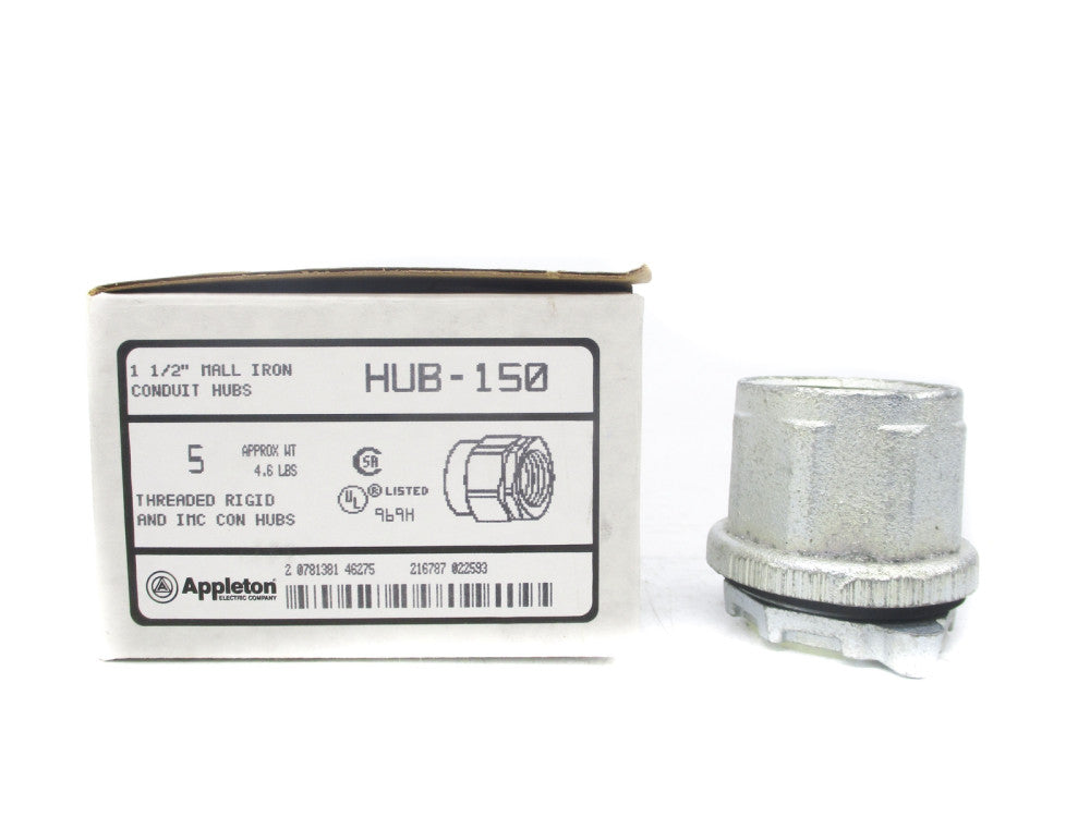APPLETON HUB-150 (PKG OF 5) NSNP