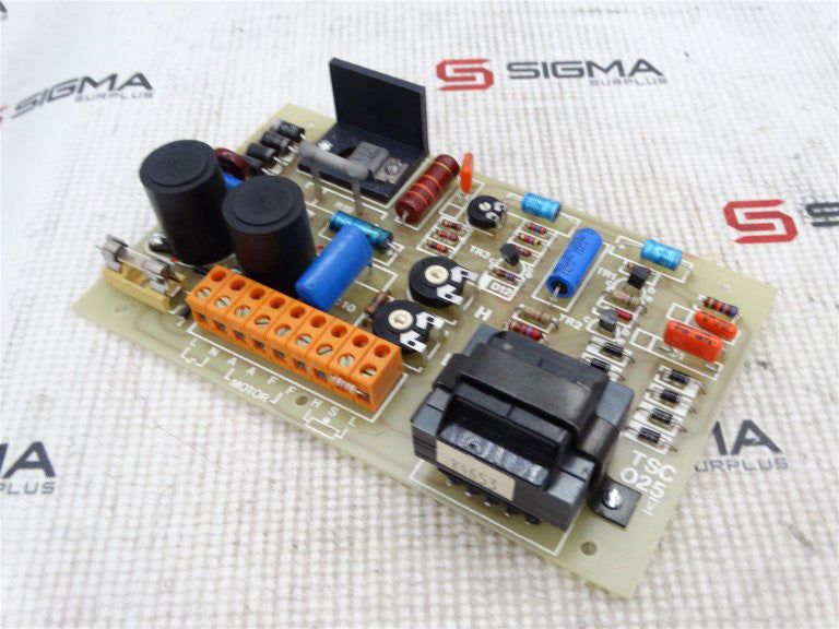 CJ CONTROLS TSCO25 CIRCUIT BOARD