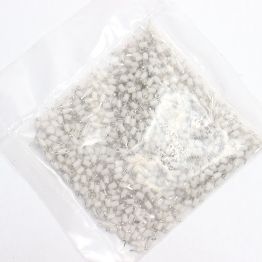 (1000-Pk) Test Plugs & Test Jacks White 151-201-RC
