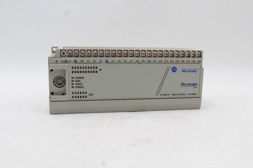 Allen-Bradley 1761-L32BWA MicroLogix 1000 20 In/12 Out PLC Module *READ
