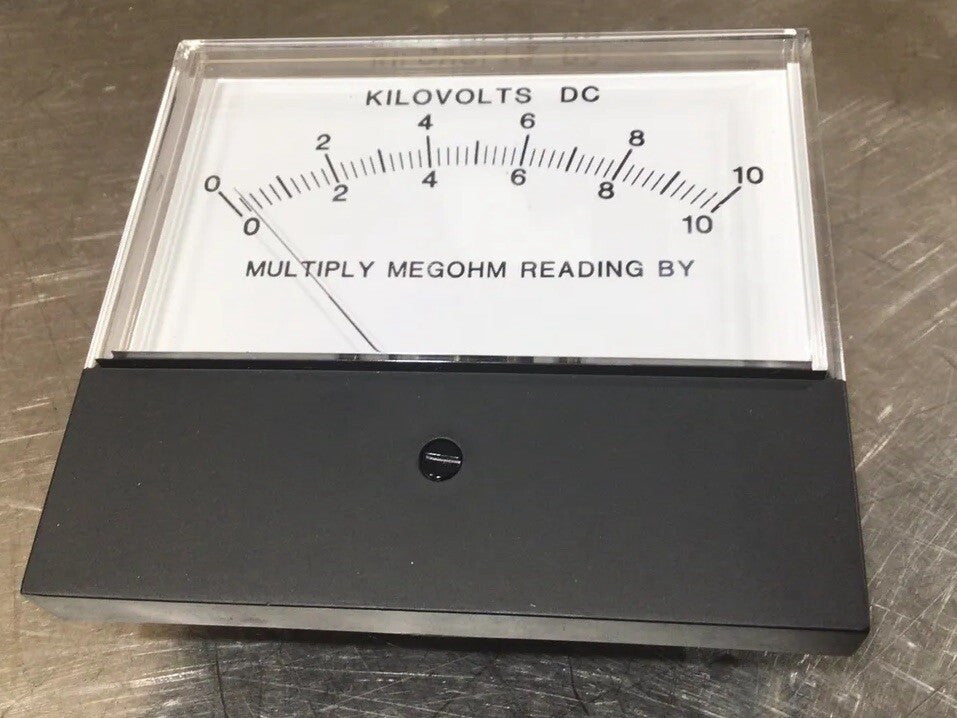 Shinohara Meter 0-10 Kilo DC SEW-118 NOS SURPLUS
