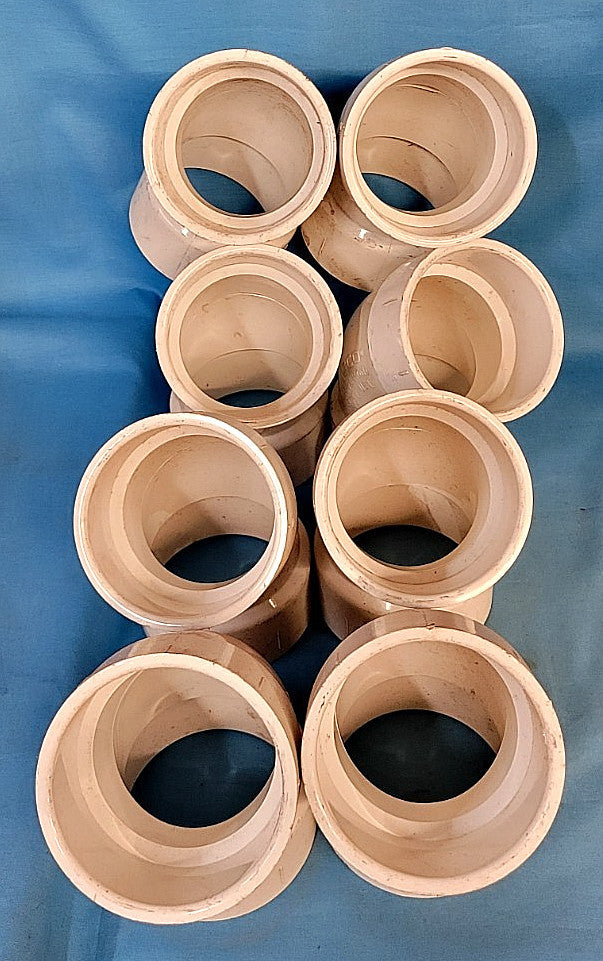 LASCO 3 INCH 90° ELBOW (LOT OF 8)